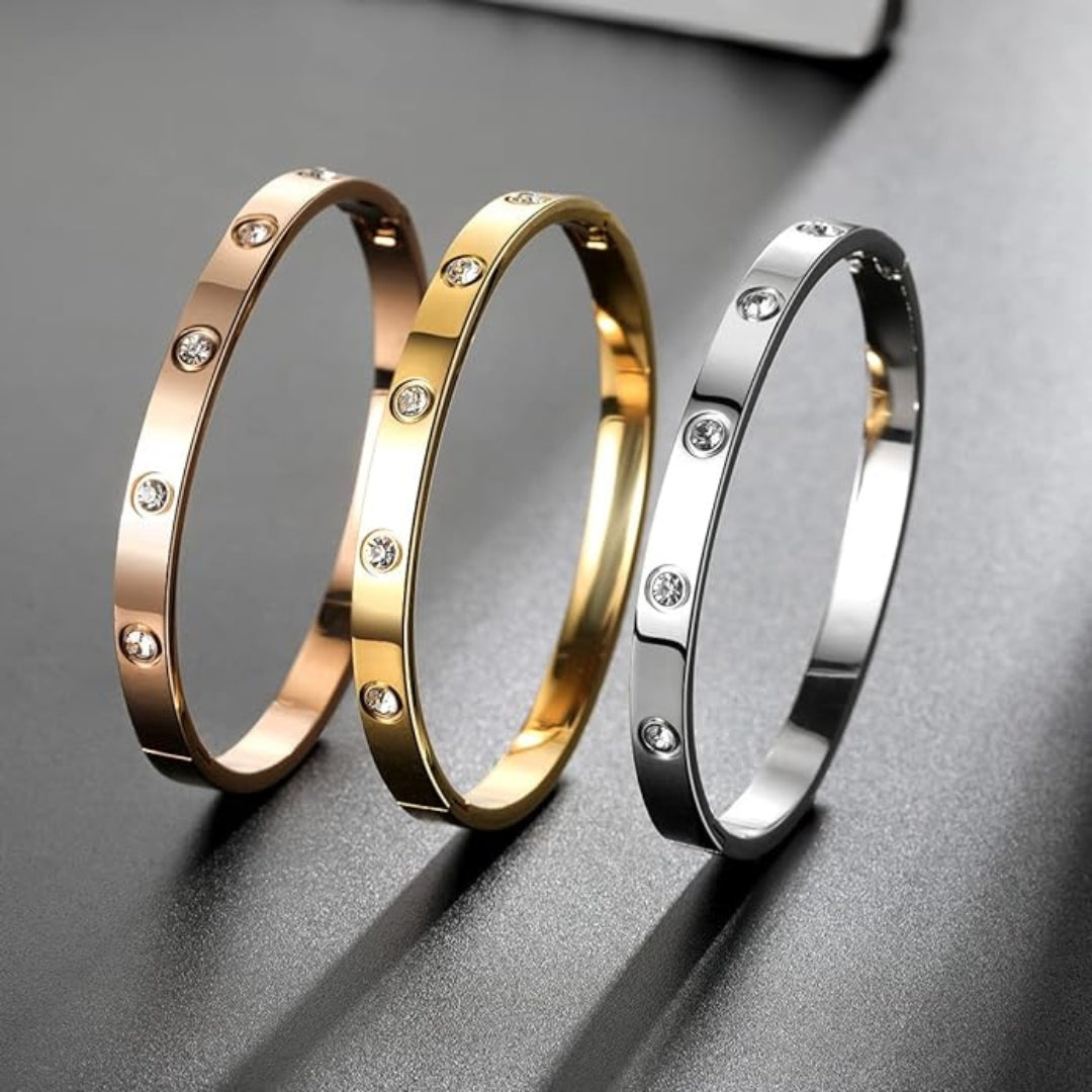 INFINITY BRACELET WITH ZIRCONIUM DIOXIDE - BUY 1, GET 1 FREE