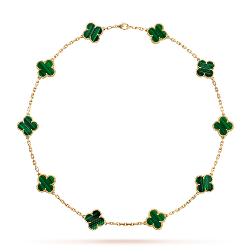 MAGNIFICENT CLOVERLEAF NECKLACE 10 DESIGNS - GREEN - BUY 1, GET 1 FREE