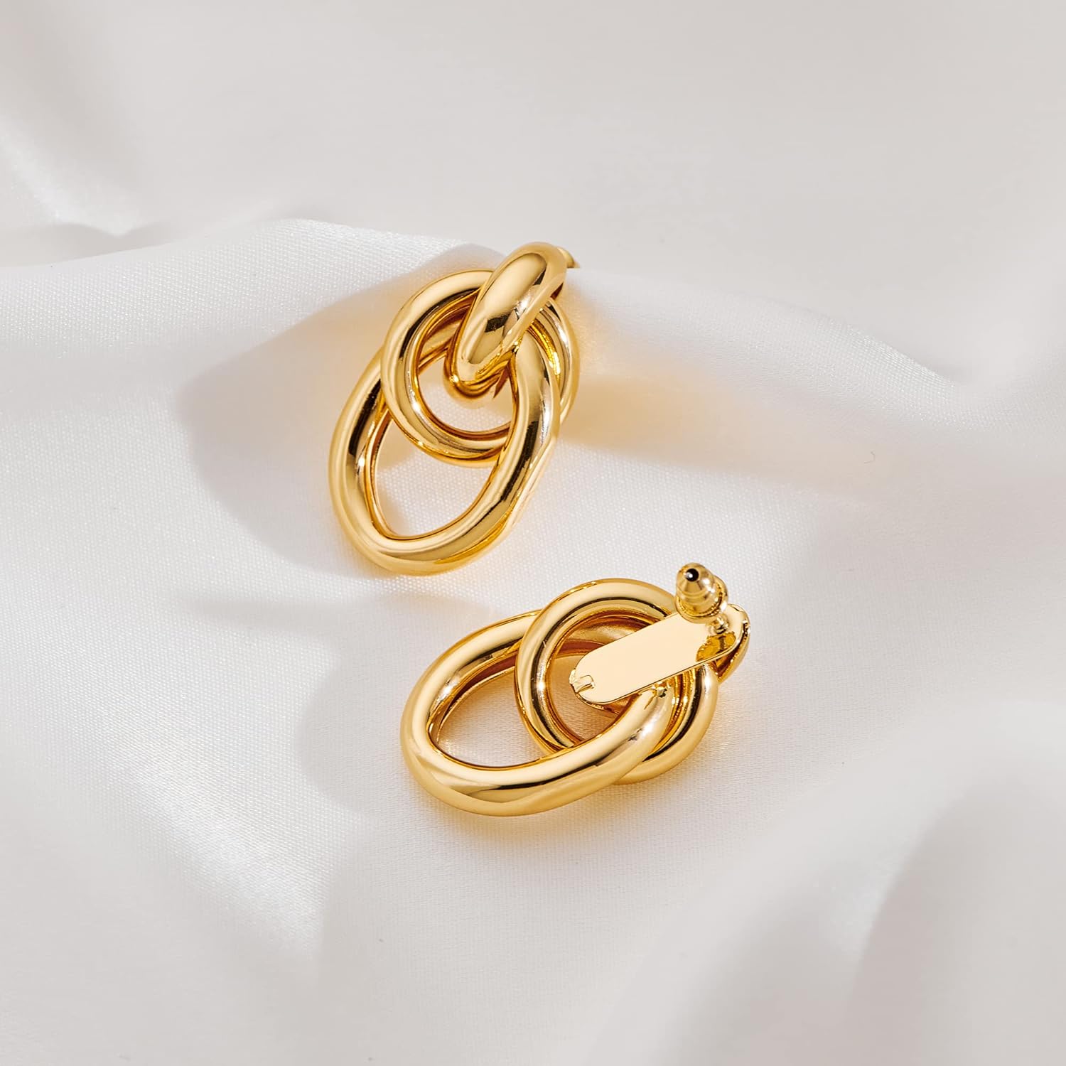 LOVE GEOMETRIC DROP EARRINGS - BUY 1, GET 1 FREE