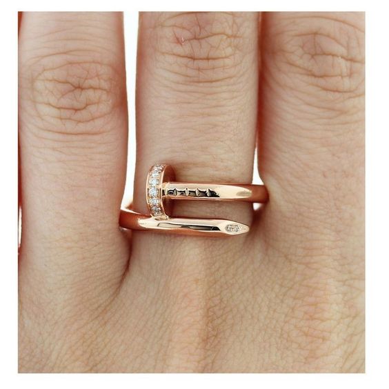 ANELLO CHIODO DELUXE IN ROSE GOLD - BUY 1, GET 1 FREE