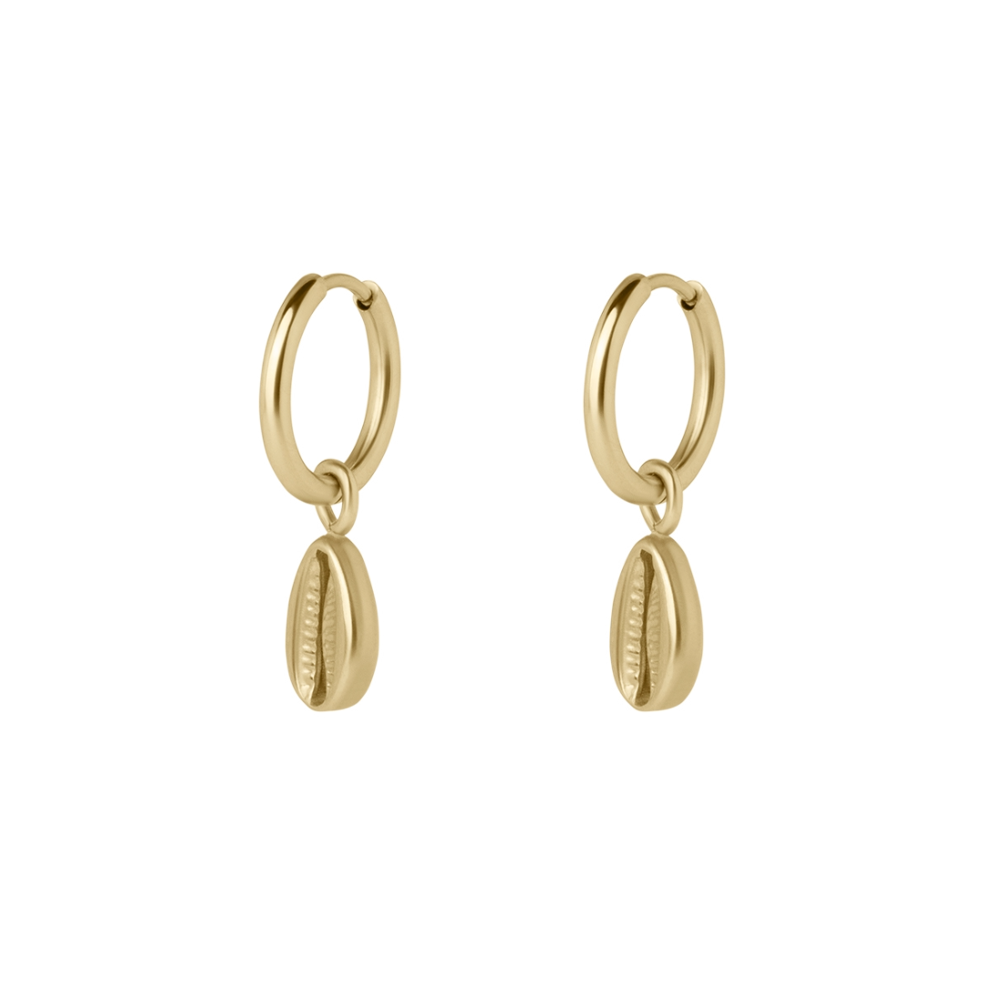 Cowrie Earrings - BUY 1, GET 1 FREE