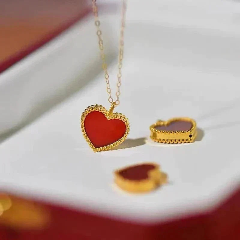 RED HEART NECKLACE - BUY 1, GET 1 FREE