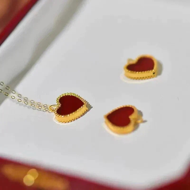 RED HEART NECKLACE - BUY 1, GET 1 FREE