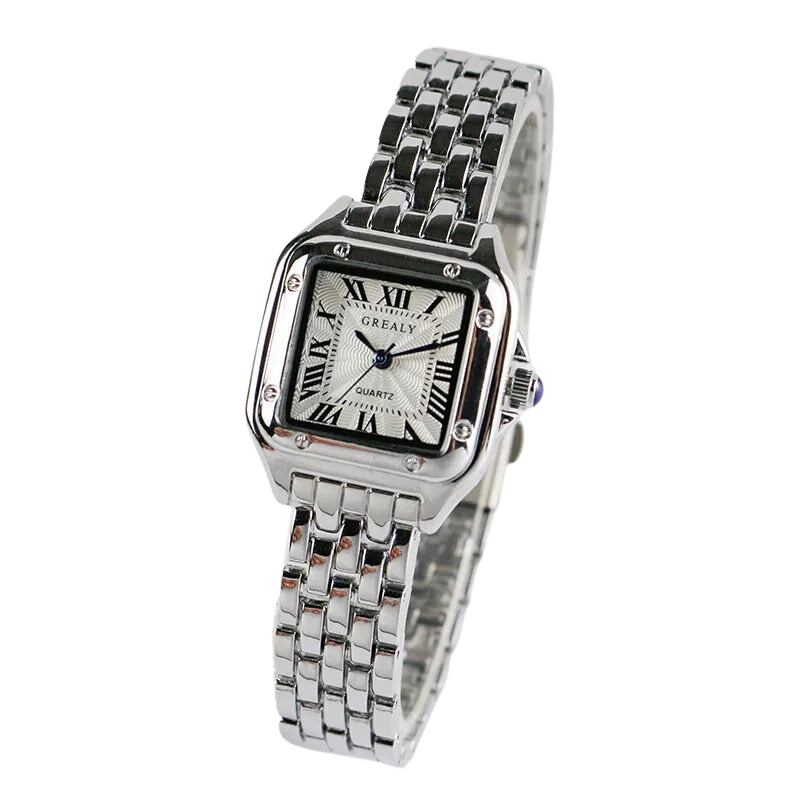 ELEGANT WATCH SILVER - BUY 1, GET 1 FREE