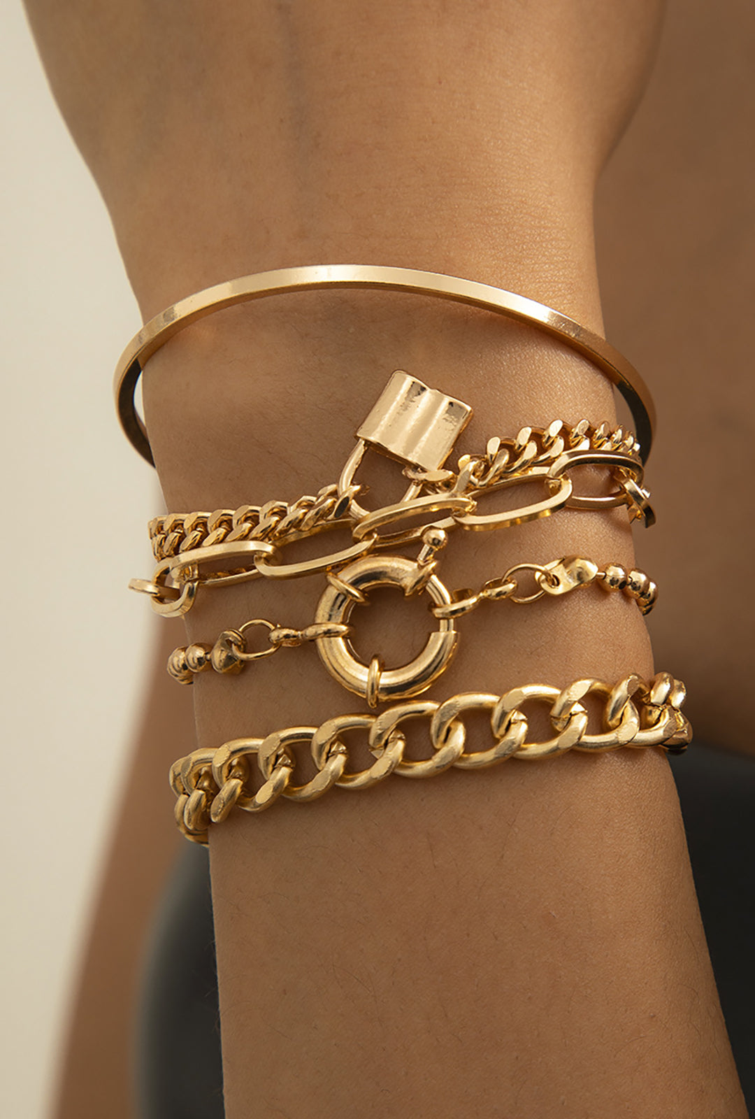 LAYERED GOLD BRACELETS IN SETS - BUY 1, GET 1 FREE