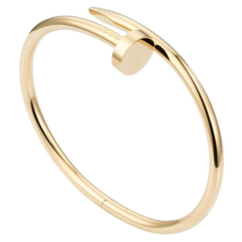 NAIL BRACELET IN 18K GOLD - BUY 1, GET 1 FREE