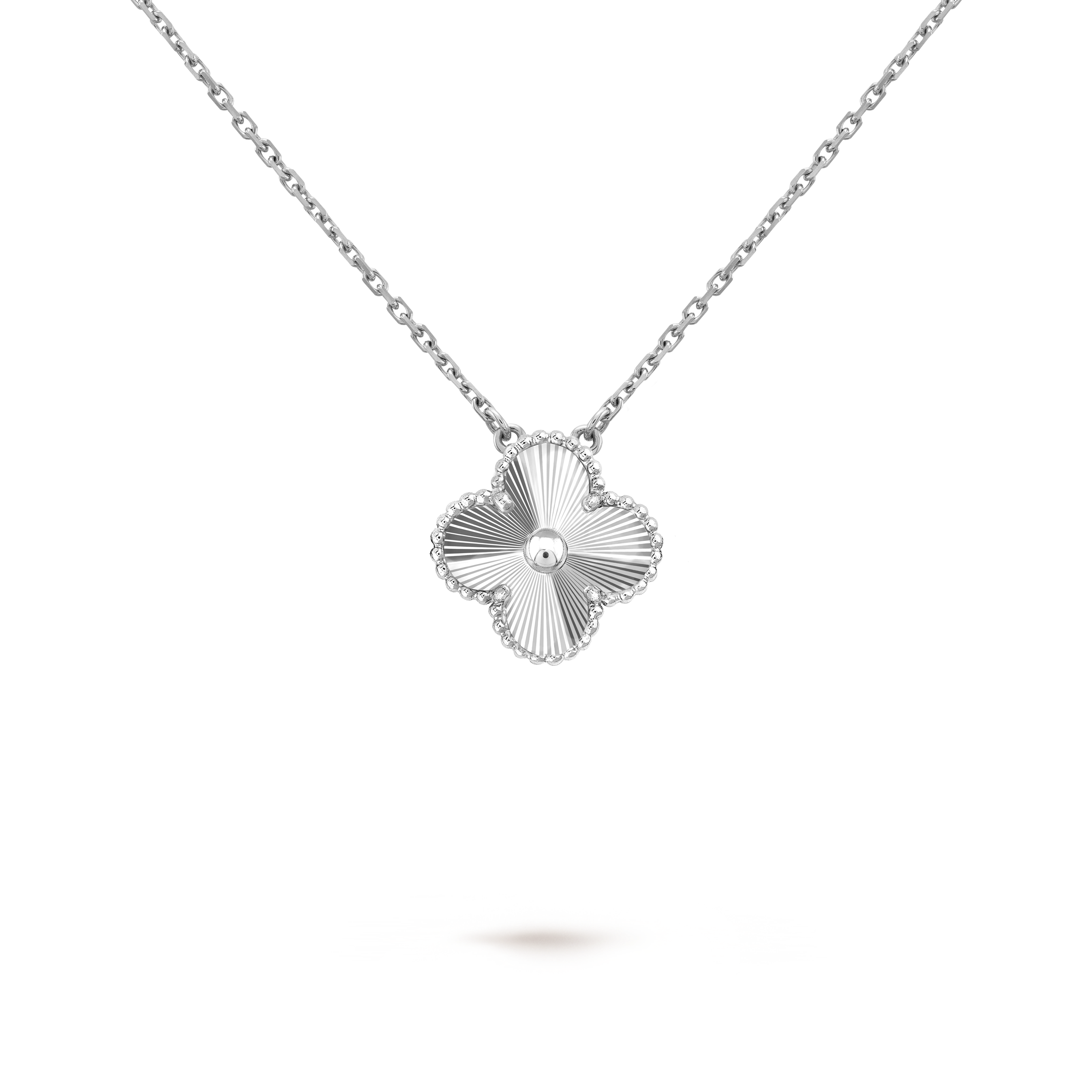GORGEOUS CLOVER NECKLACE - SILVER - BUY 1, GET 1 FREE